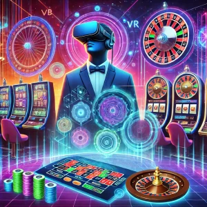 Choosing Virtual Reality (VR) casino games.