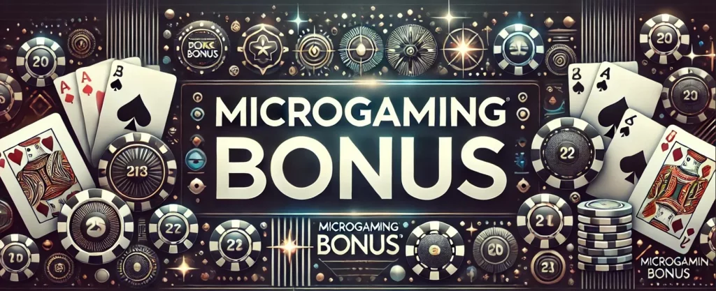 MicroGaming Slots Provider Bonuses & Promotions banner.